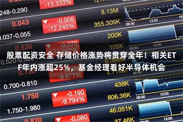 股票配资安全 存储价格涨势将贯穿全年!相关ETF年内涨超25%,基金经理看好半导体机会