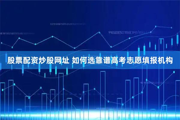 股票配资炒股网址 如何选靠谱高考志愿填报机构